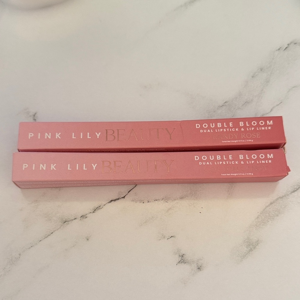 Pink Lily Beauty Double Bloom Lipstick & Lip Liner Duo Stick - 1 per order - Picture 2 of 10